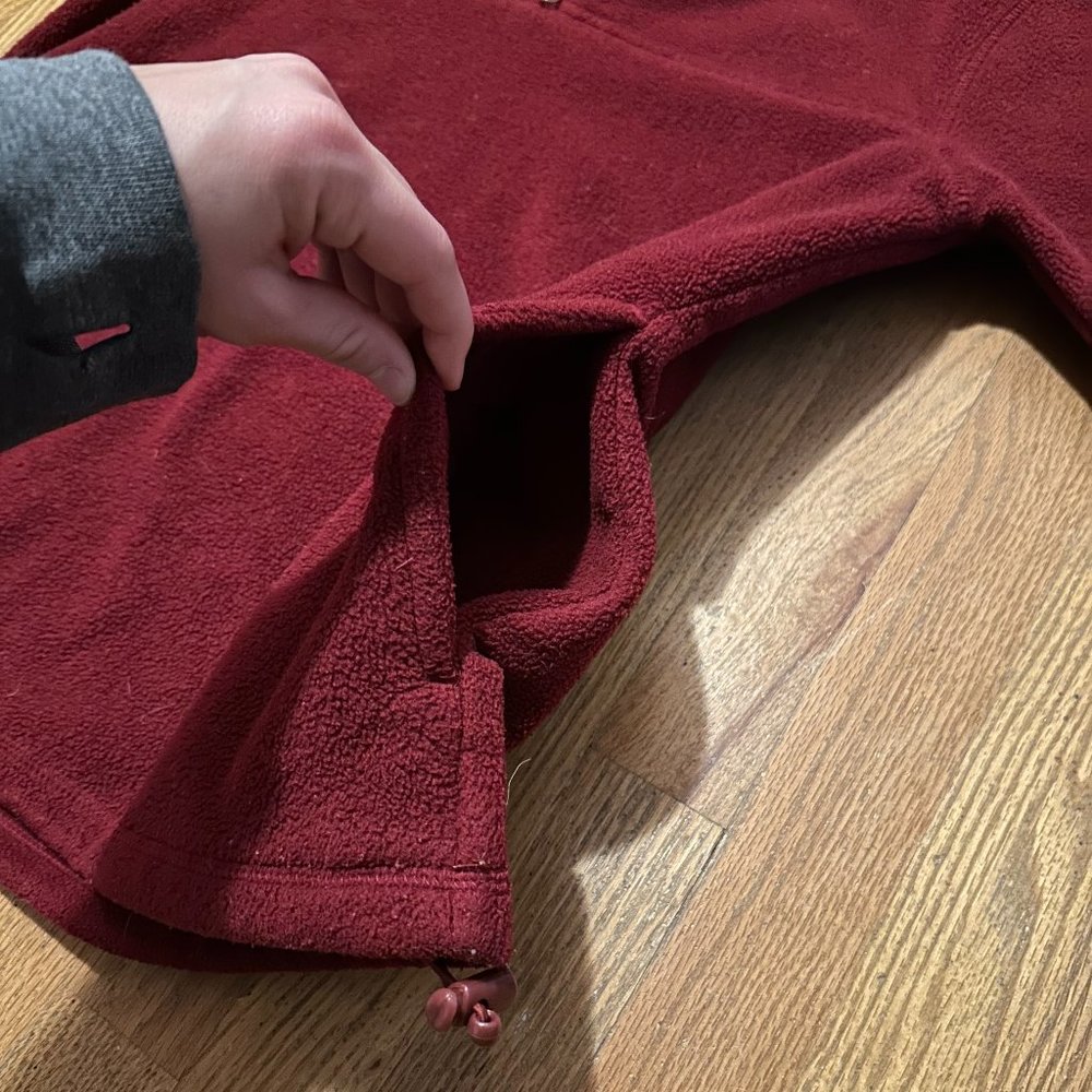 Red Fleece Jacket - Picture 2 of 3